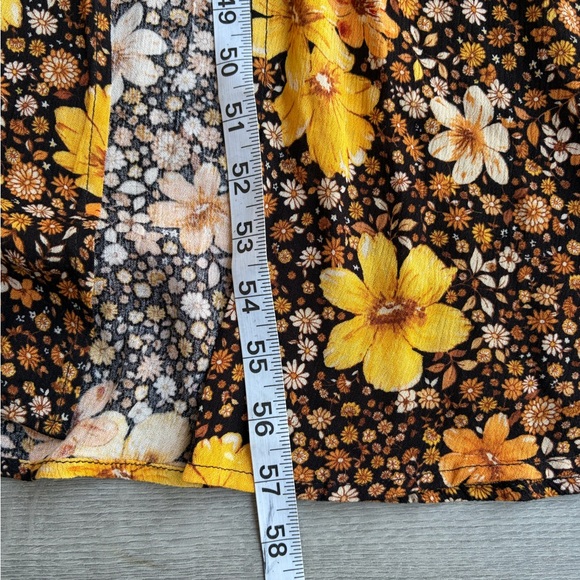 Retro Boho Mi Ami Francesca’s Whimsygoth Floral Maxi Dress M | fairy core - Picture 8 of 13